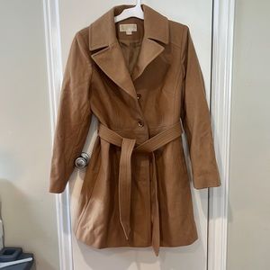 Mk camel coat nwt
